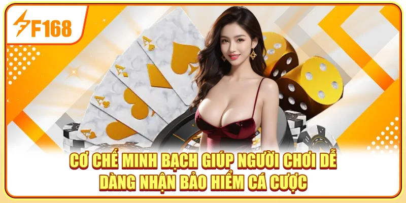 Cơ chế minh bạch giúp người chơi dễ dàng nhận bảo hiểm cá cược